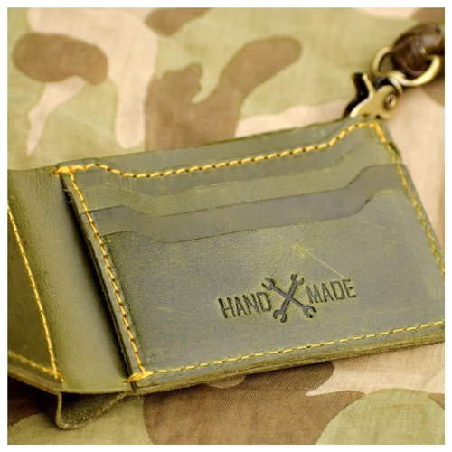 Trip Machine Brieftasche Armee Grun