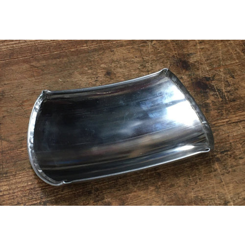 Ultra short stainless steel front mudguard BMW