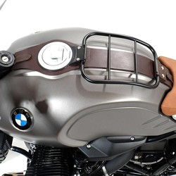 Porte-bagages avec ceinture brune pour réservoir R NineT