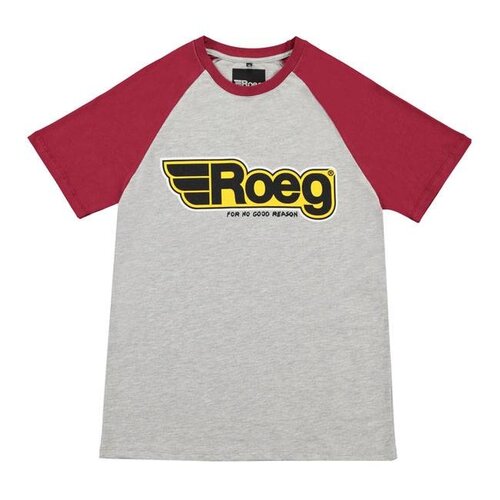 Roeg Burk men's t-shirt grey/red