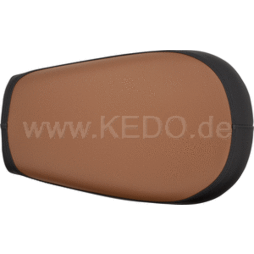 kedo SR400 / 500 Solo-zitting zwart / bruin