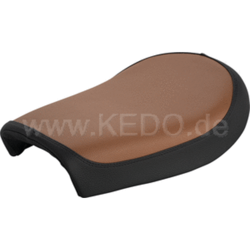 kedo SR400 / 500 Solo-zitting zwart / bruin