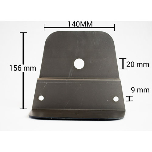 MCU Luchtfilterhuis Cover / Accu houder R65 hoog