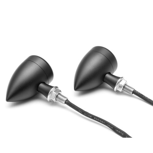 Paire de clignotants et feux de positions Bullet "Truro" - Noir
