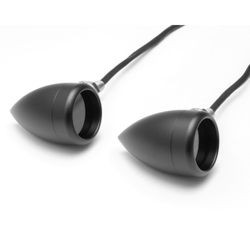 Paire de clignotants et feux de positions Bullet "Truro" - Noir