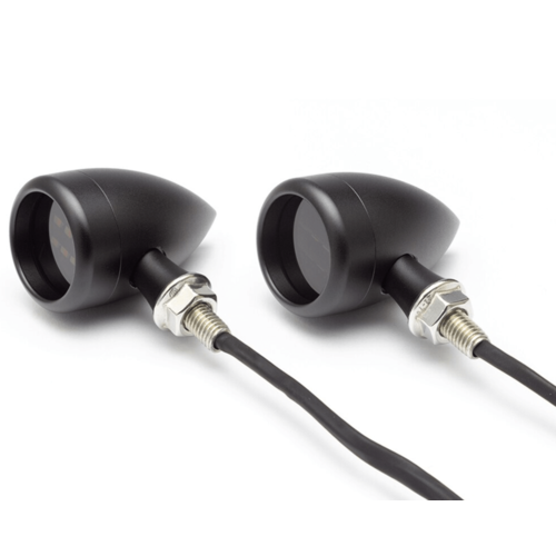 Paire de clignotants et feux de positions Bullet "Truro" - Noir