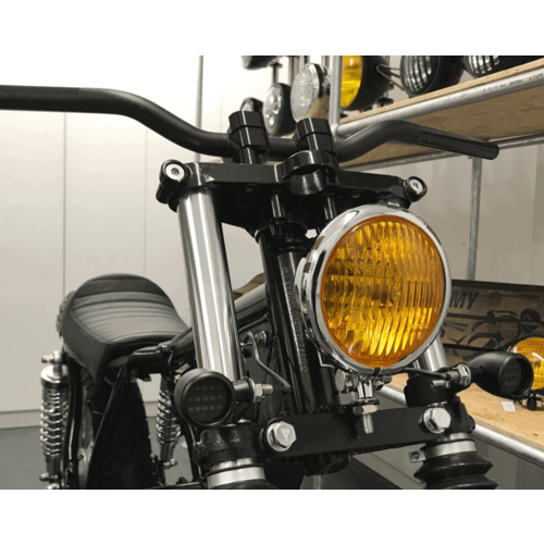 Paire de clignotants et feux de positions Bullet "Truro" - Noir