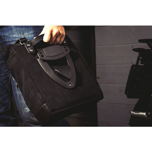 UNIT Garage WAXED SUEDE SIDE PANNIER