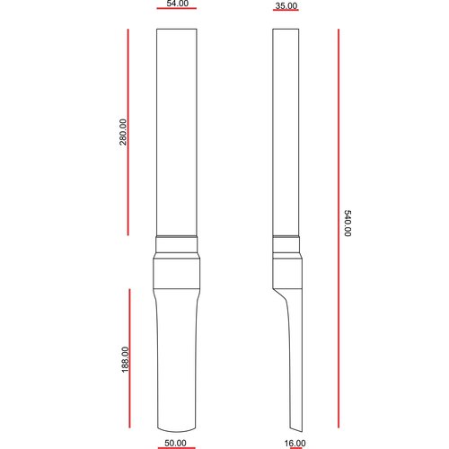 C.Racer Protecteur de fourche avant universel type 3
