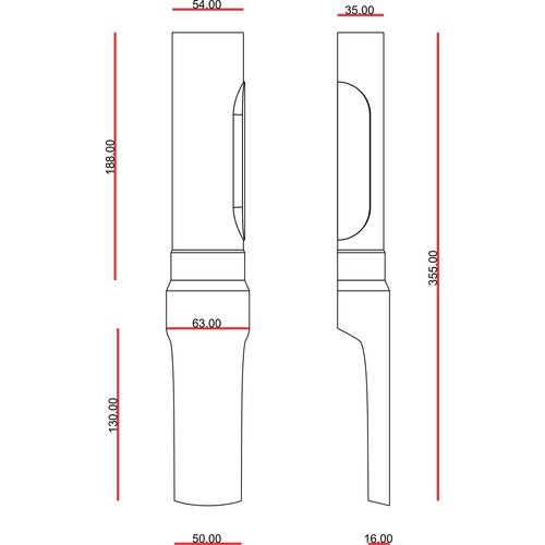 C.Racer Type 4 Universele voorvork beschermer