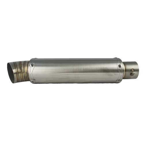 Uitlaatdemper Type 2 RVS  51mm