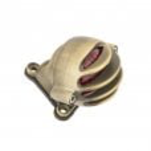 Motone Lecter Tail Light + Fender Mount Kit - Brass