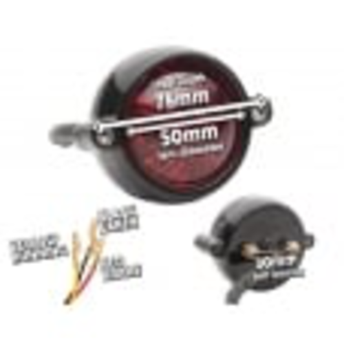 Motone Lecter Rücklicht + Schutzblech-Montagesatz - Messing