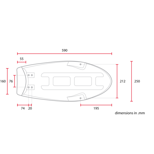 C.Racer SR 400 Seat Diamond Brown