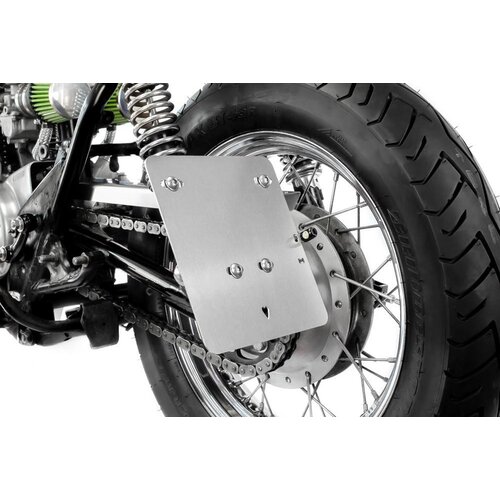 Yamaha SR400 - Seitlicher Kennzeichenhalter ""Pur""