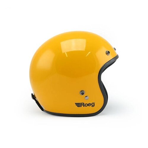 Roeg Casque Jett jaune foncé brillant