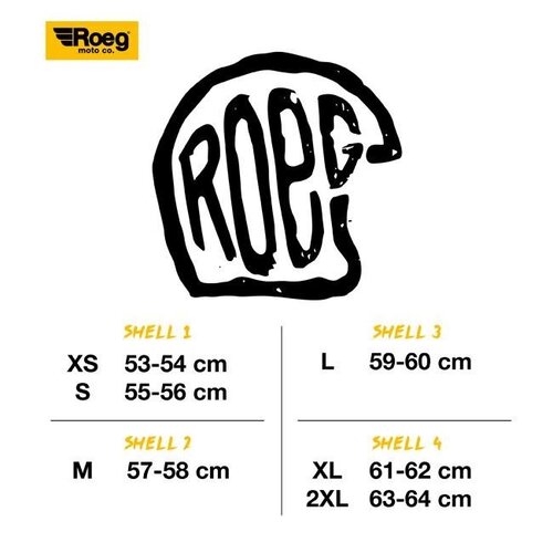 Roeg Casque Jett jaune foncé brillant
