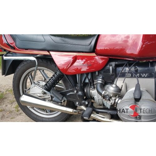 Hattech 38mm EG-ABE Gunball einddemper set 1985< BMW R 65, R 80, R 80RT, R 100 RS, RT Monolever