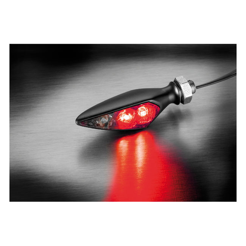 Kellermann Rhombus S DF Dark achterlicht / knipperlicht