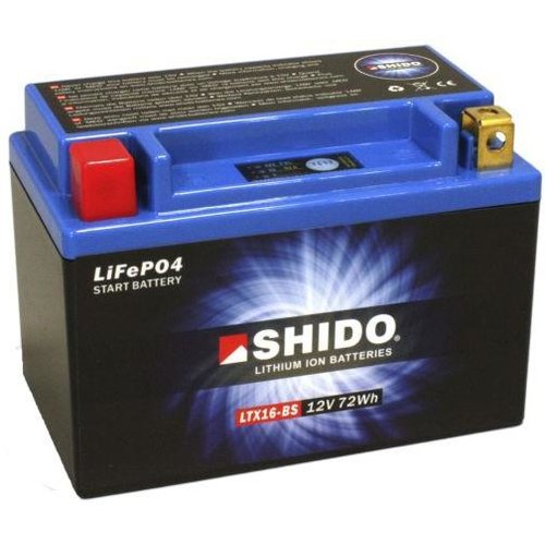 Shido Batterie au lithium-ion LTX16-BS