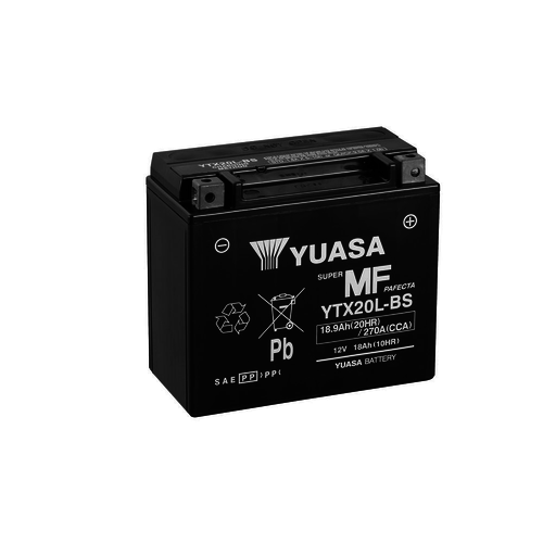 Yuasa YTX20L-BS Maintenance Free Battery