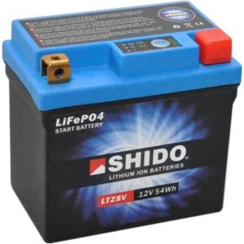 Shido LTZ8V | YTZ8V Batterie Lithium-Ion Honda Yamaha