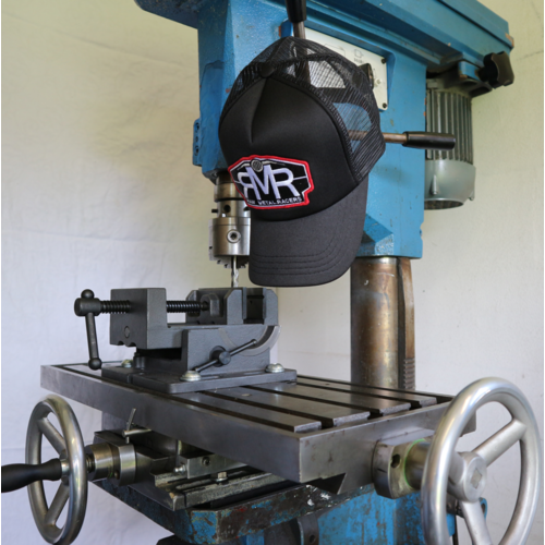 RMR MESH TRUCKER CAP ZWART MET VOLLEDIG KLEURENLOGO