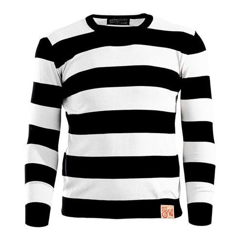 13½ Outlaw Sweater |Black/Off White