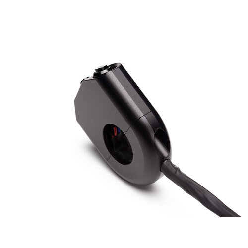 Interrupteur 3 boutons Aluminium / Noir