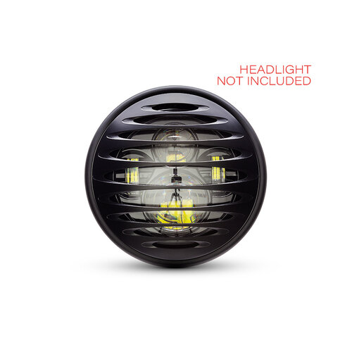 Oval Stripes Design Headlight Grid 7 "