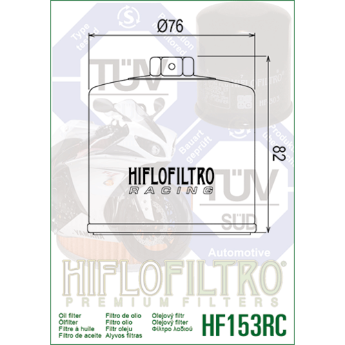 Hiflo Oil Filter HF153RC