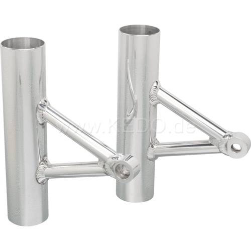 kedo Aluminium-Scheinwerferhalterungen (1 Paar), Wrenchmonkees/GibbonSlap-Stil – Poliert