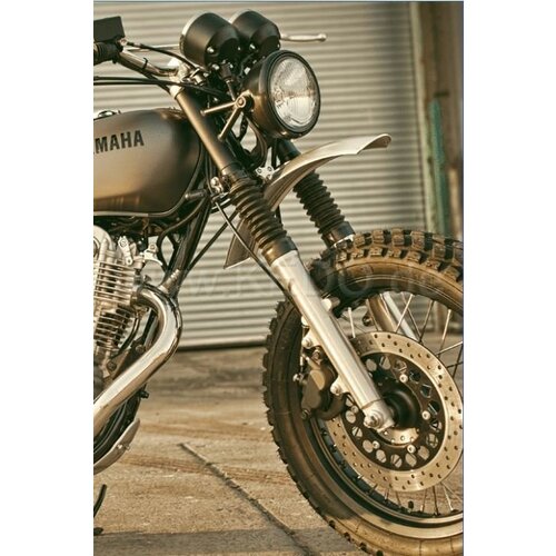 kedo Supports de Phares en Aluminium (1 paire), Style Wrenchmonkees/GibbonSlap -  Revêtus de Noir