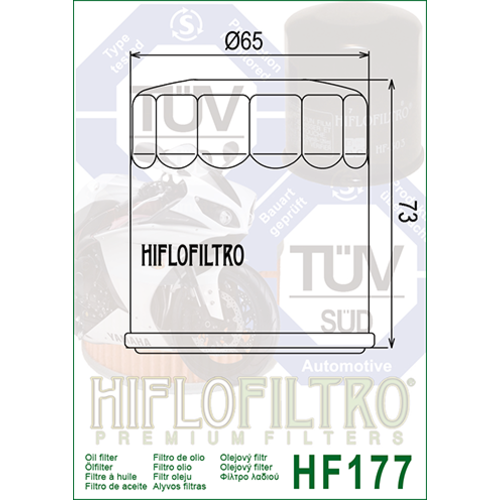 Hiflo Filtre à huile HF177