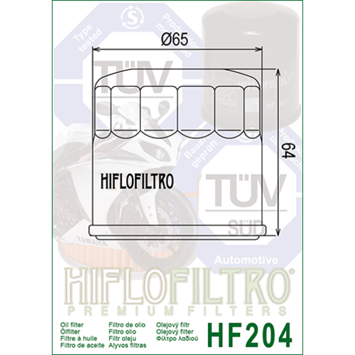 Hiflo Oil Filter HF204C