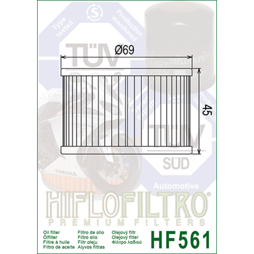 Hiflo Oliefilter HF561