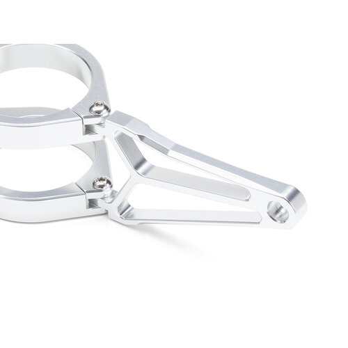 Luxurious Headlight Brackets "Razor" - Chrome