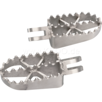 Wrenchmonkees "Monkeebeast" Repose-pieds dentelés, 1 paire, style enduro