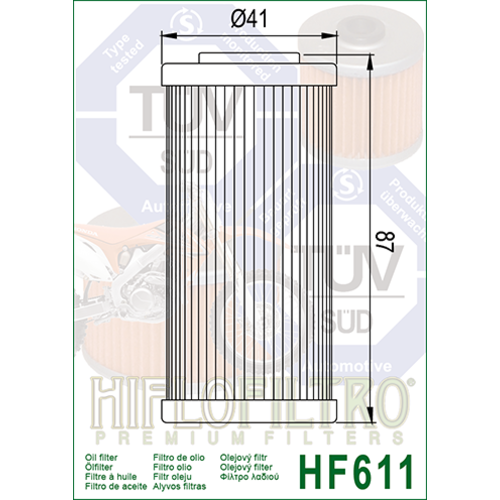 Hiflo Ölfilter HF611