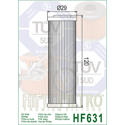 Hiflo Oil Filter HF631