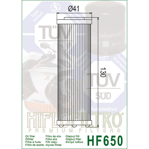 Hiflo Ölfilter HF650