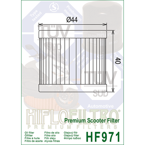 Hiflo Ölfilter HF971