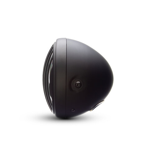 7  "Matte Black Multi Projektor LED Scheinwerfer +  Vent Cover