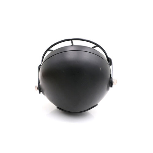 6.3" Headlight Black - Metal Type 14