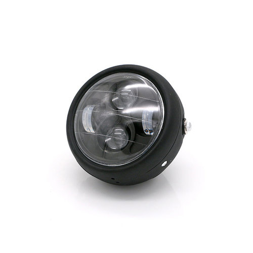 6.7" Matte Black Multi Projector LED Headlight