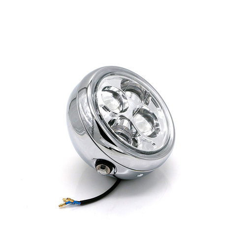 6.7" Multi Projector LED Headlight Chrome