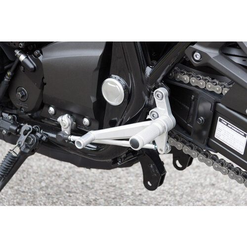LSL Yamaha XJR1300 95-16 Fußrastenanlage Schwarz/Silber