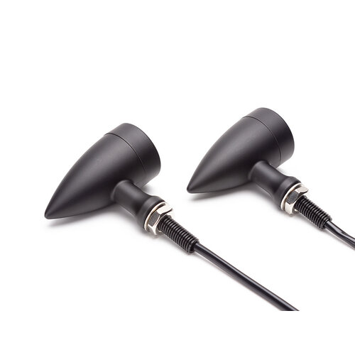 Black Bullet Alloy Integriertes LED-Tagfahrlicht + Blinker