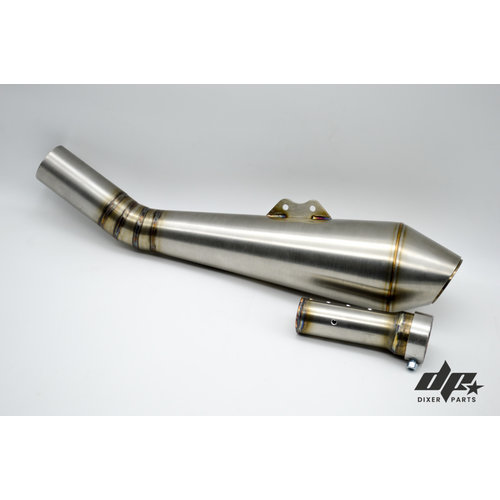 Dixerparts Uitlaatdemper +Db Killer BMW K75 Cafe Racer | Collector Slipon Uitlaatpijpenset