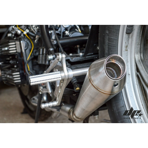 Dixerparts Uitlaatdemper +Db Killer BMW K75 Cafe Racer | Collector Slipon Uitlaatpijpenset